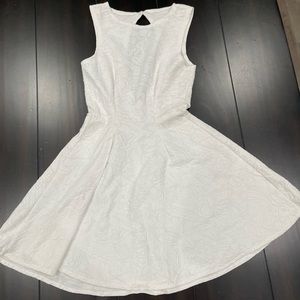 white XS dress